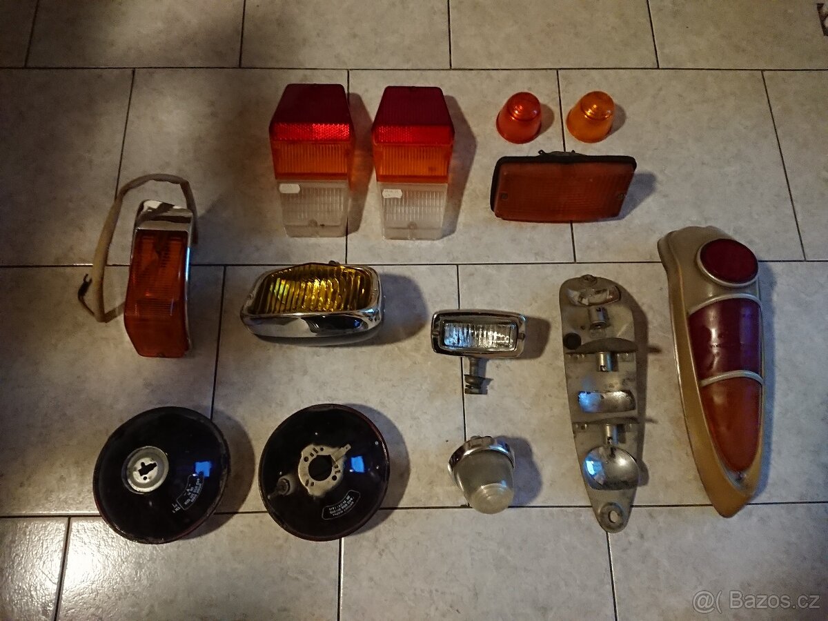 Prodám díly na veterány Fiat 600, Škoda, Volha 24,Favorit - 15