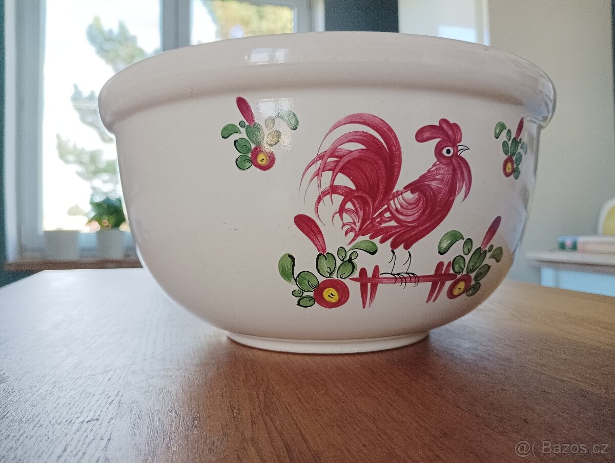 FAJÁNS MÍSA RUČNĚ MALOVANÁ CCF FRANCIE - 15
