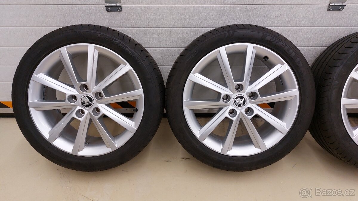 Alu kola 5x112 r17 Teron origo. škoda Octavia III - 15