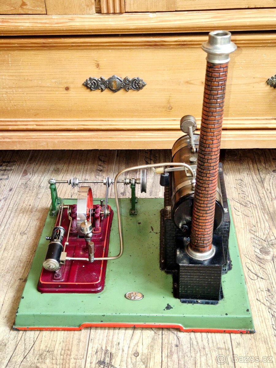 Starožitný parní stroj Josef Falk - Bing Werke, JF BW, 1932 - 15