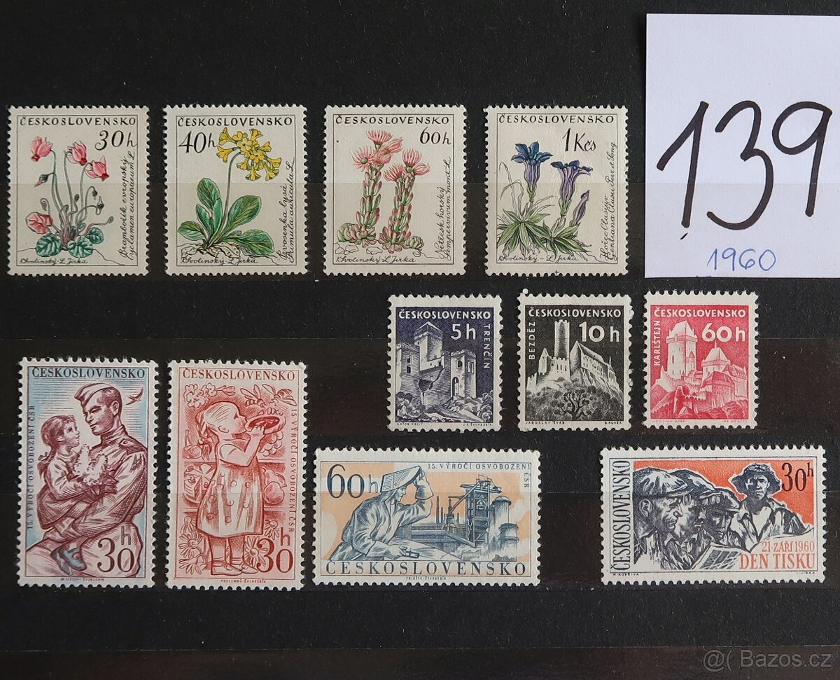 Známky Československo - F - 15