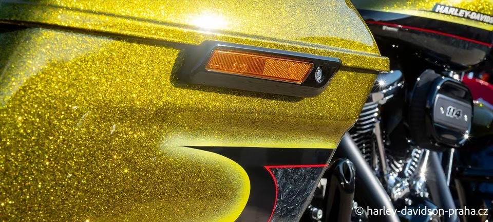 Harley-Davidson Road King – CVO Paint Set – HardCandy Yellow - 15