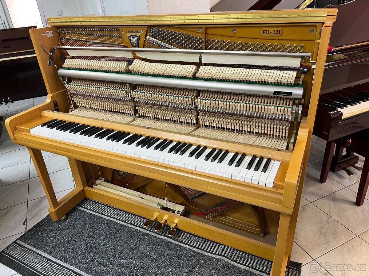 Německé pianino Euperte - C. Bechstein se zárukou 5 let. - 15