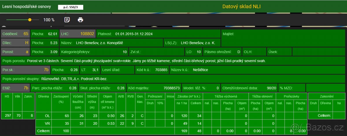 Prodám pozemky v katastrálním území Neštětice - 15