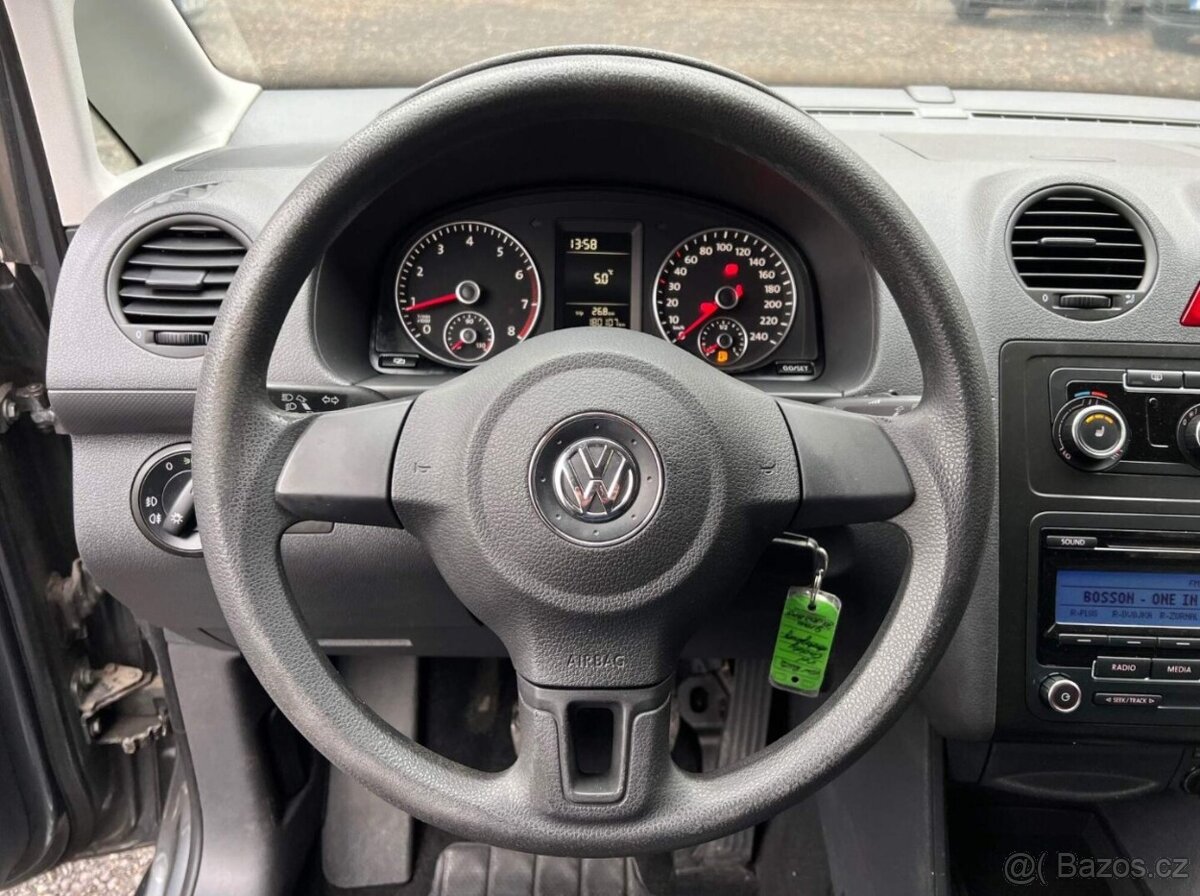 VW Caddy 1.2 TSI 77 kW 2x šoupačky 2011 klima serviska - 15
