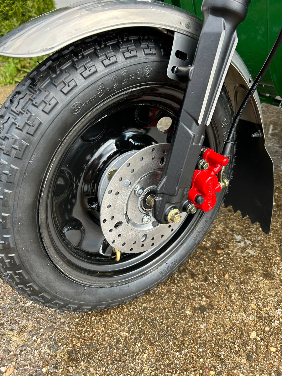 Pracovní elektro tříkolka RIKŠA 1000W COC - 15