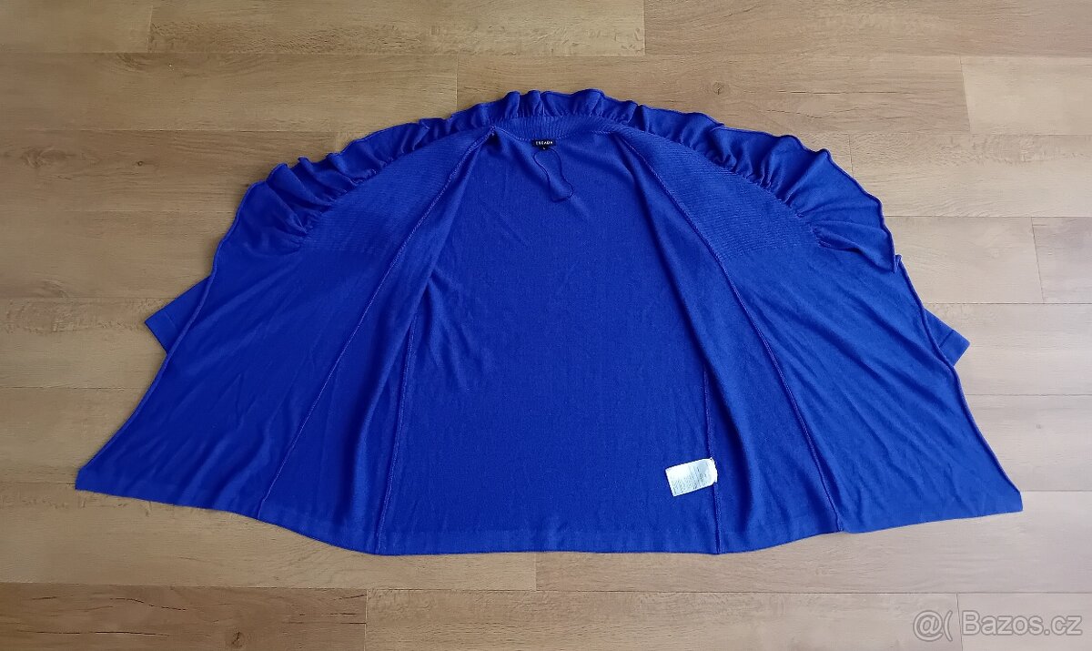 Escada dámský luxusní kardigan vel. L vlna + hedvábí - 15