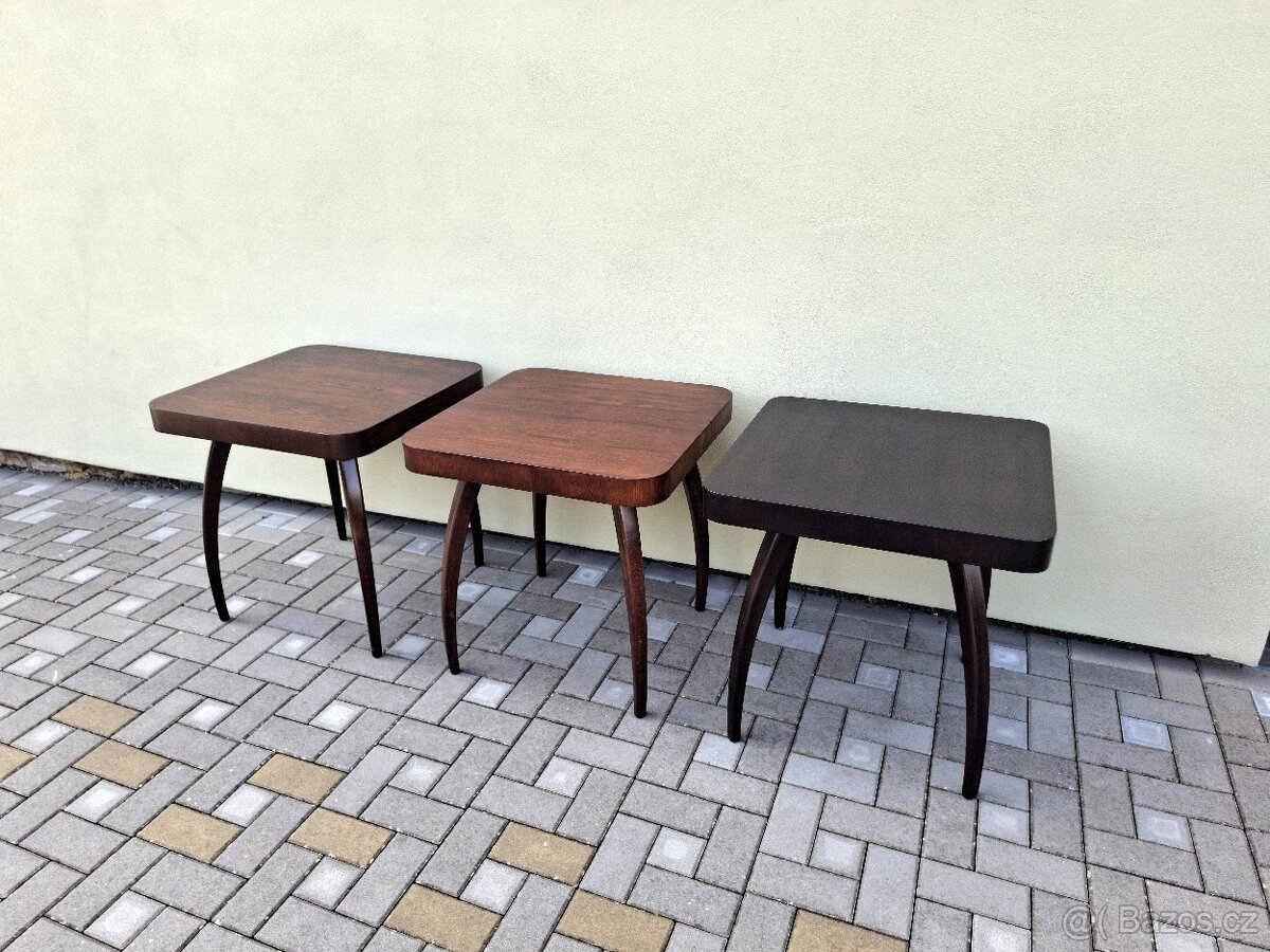 Konferenční stolek Halabala "pavouk" po renovaci - 15