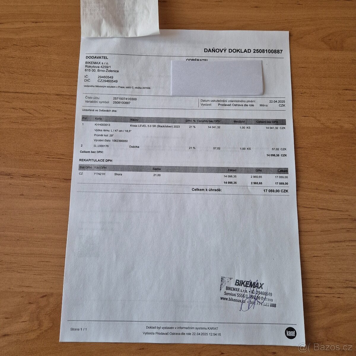 Kross Level 5.0. velikost L - 15