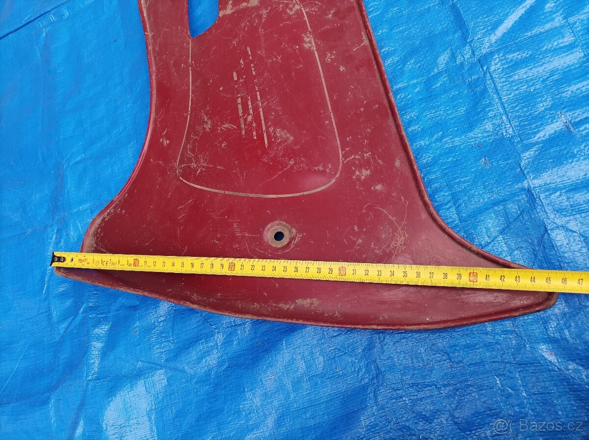 Boční plechový kryt JAWA č. 1 - 15