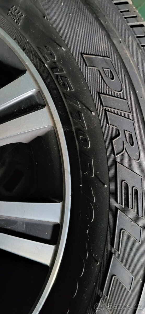 Prodám AL kola 235/50/18,7,5/17 4ks. - 15