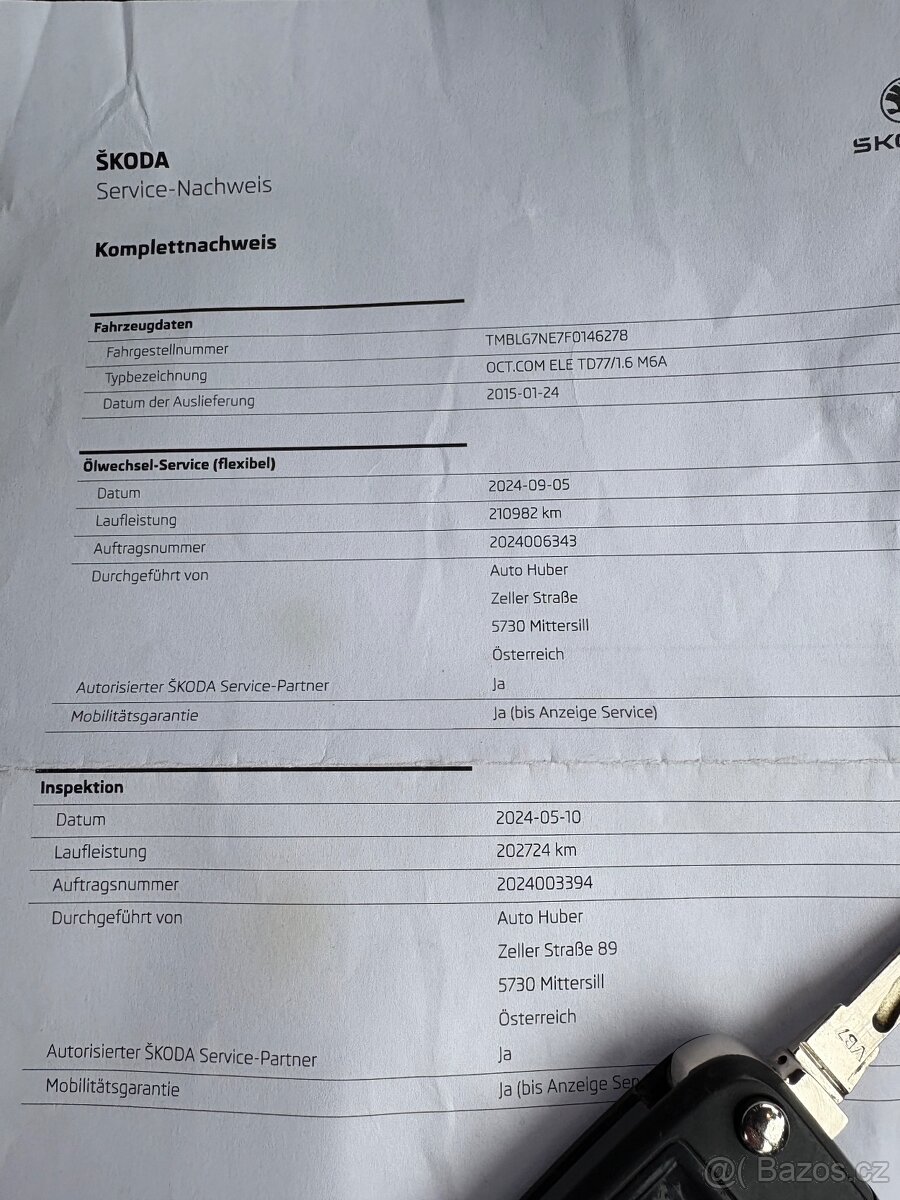 ŠKODA OCTAVIA III 4x4 R.V.2015 1.6tdi 105ps 2xKOLA - 15