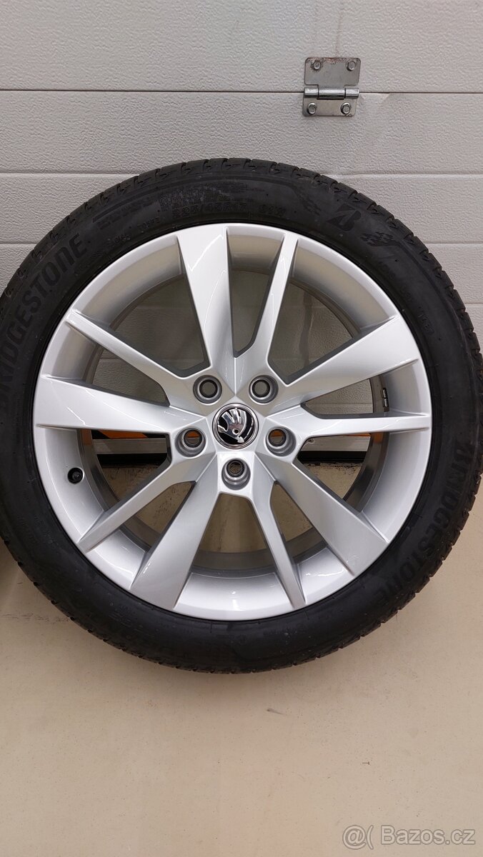 Alu kola 5x112 r17 originál TRIUS Škoda Octavia III Facelift - 15