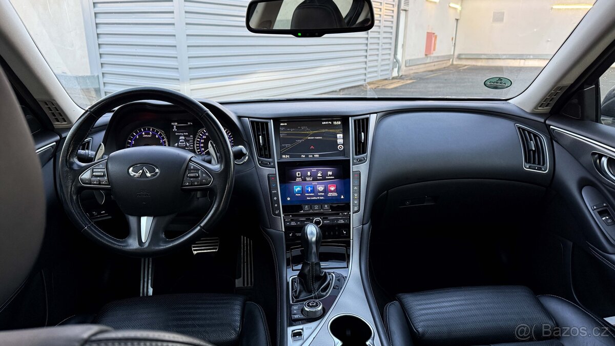 Infiniti Q50 S 3.5 V6, 225kw, 360°, BOSE, 2 sady kol - SLEVA - 15