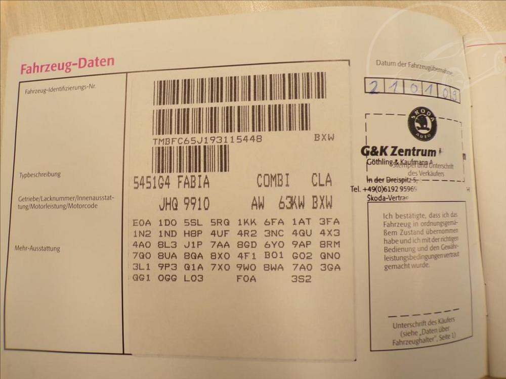 Škoda Fabia 1,4 16V 63kW - 15
