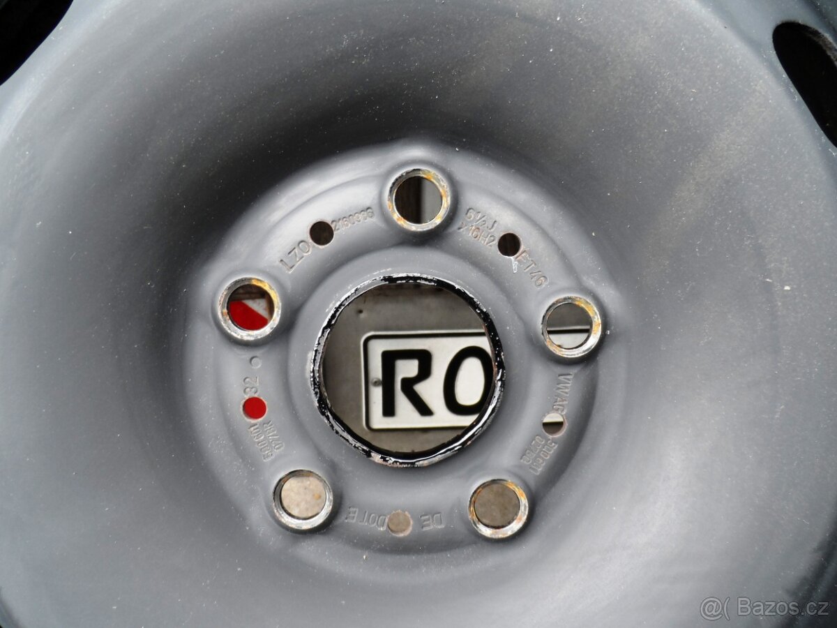 Komplet Zimní Sada Dunlop +Poklice205/60/16 ET 46 5X112 - 15