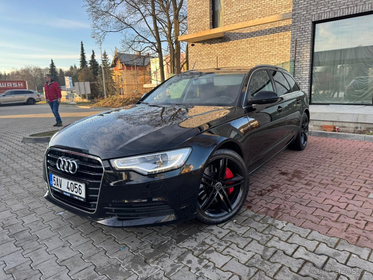 Přední+zadní sedadla AUDI A6 C7 Avant vyhřívané, top stav - 15
