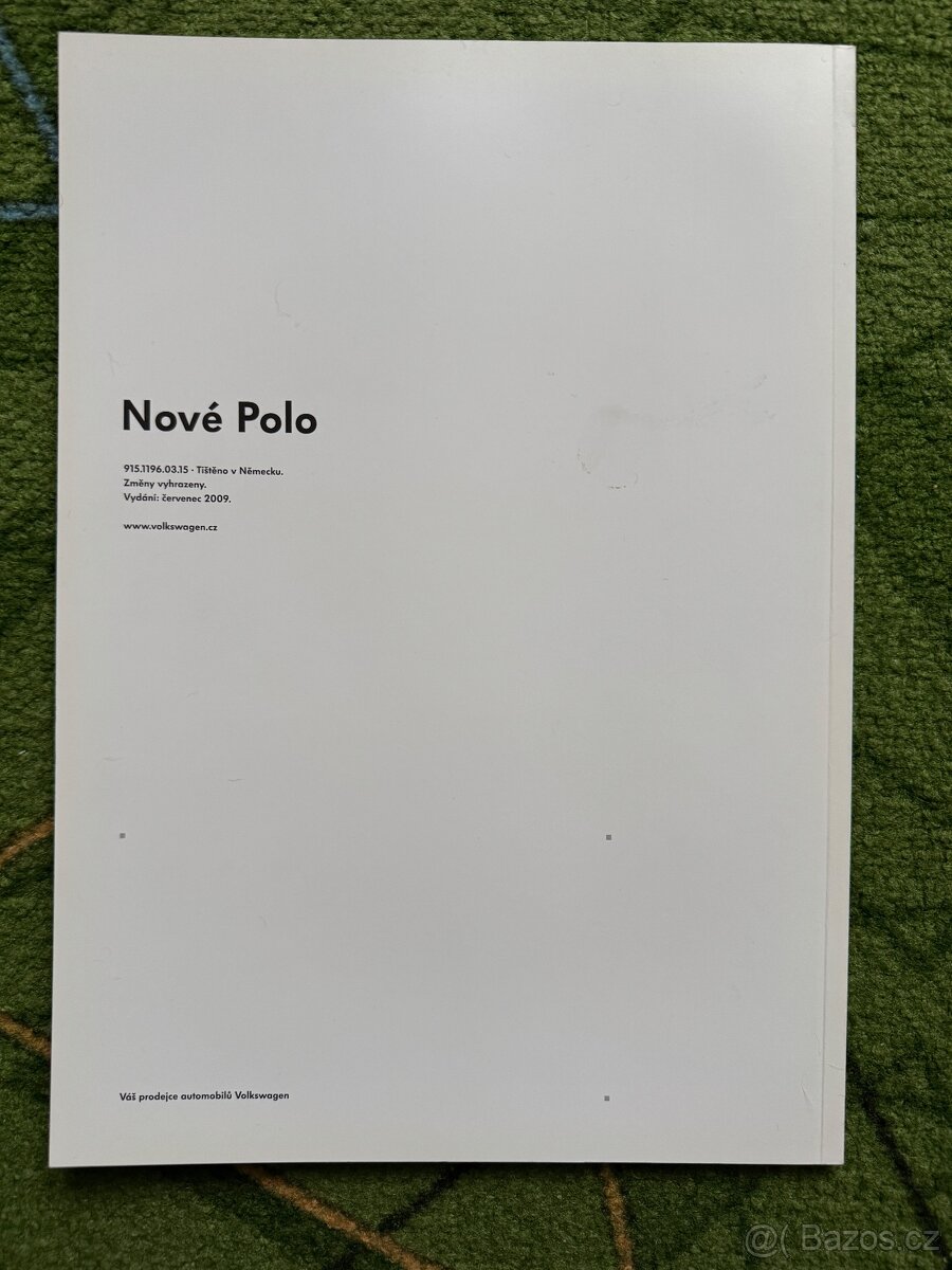 VW Polo prospekty a dílenské příručky - 15