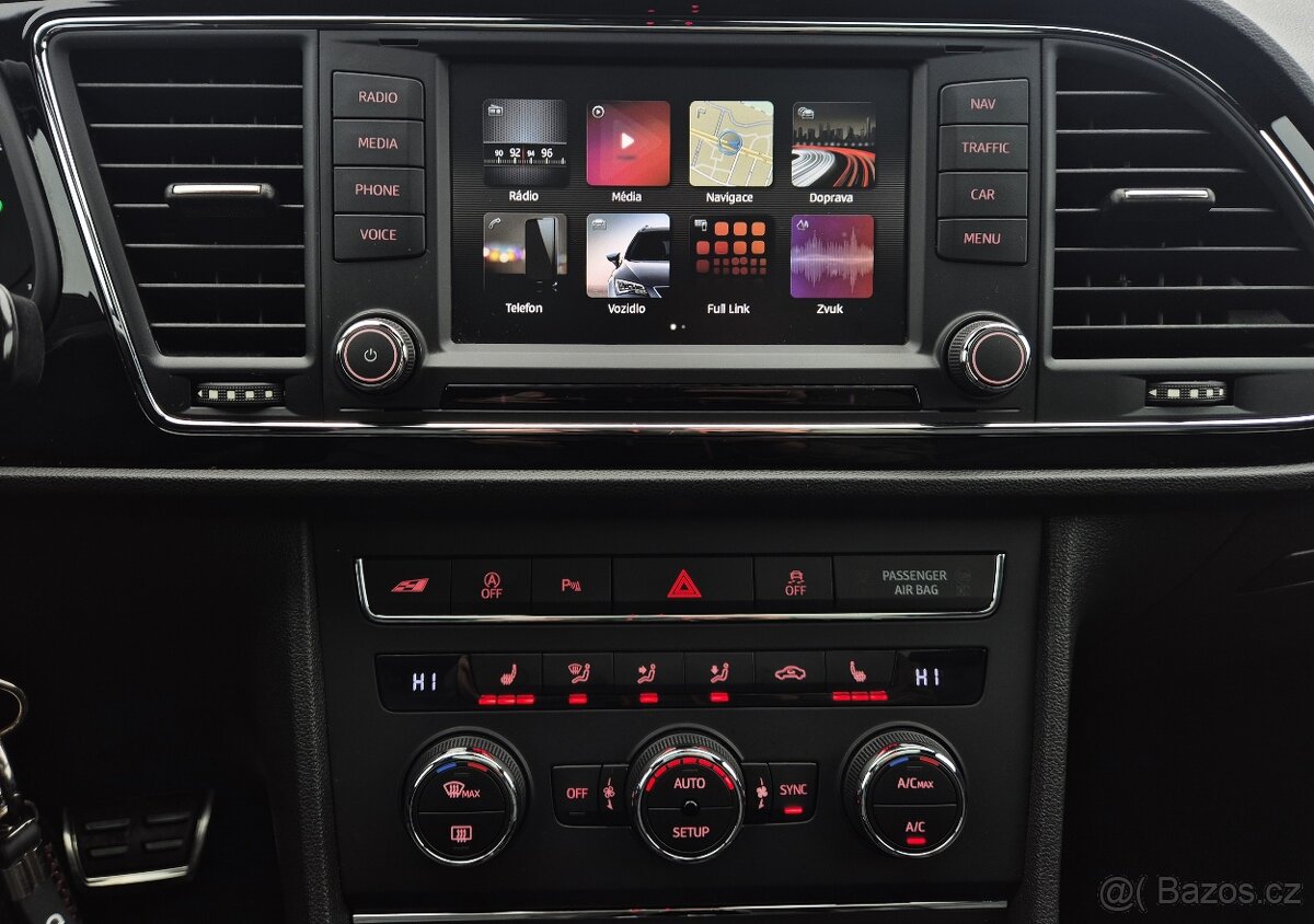 SEAT LEON CUPRA 290⭐ LED PANORAMA SEAT SOUND TOP STAV ALU19´ - 15