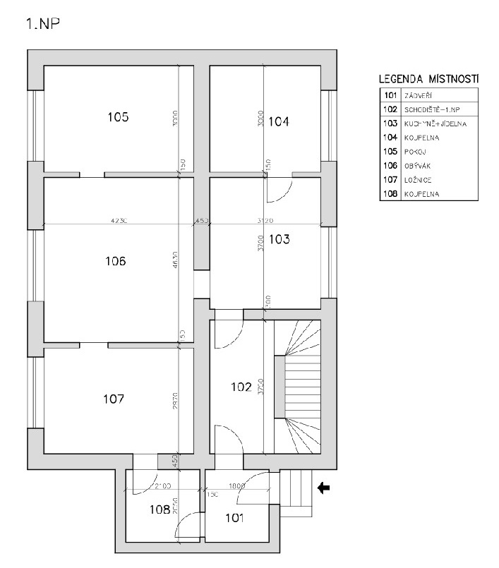 Prodej rodinného domu 2x 3+1, pozemek 1002 m², Karviná-Ráj - 15