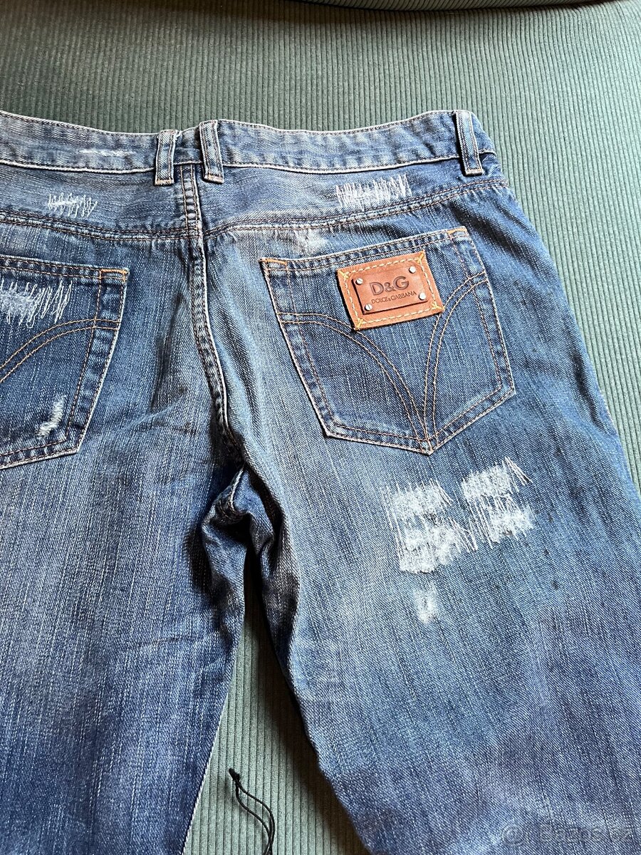 Pánské džíny D&G DOLCE&GABBANA vel. 34 - 15
