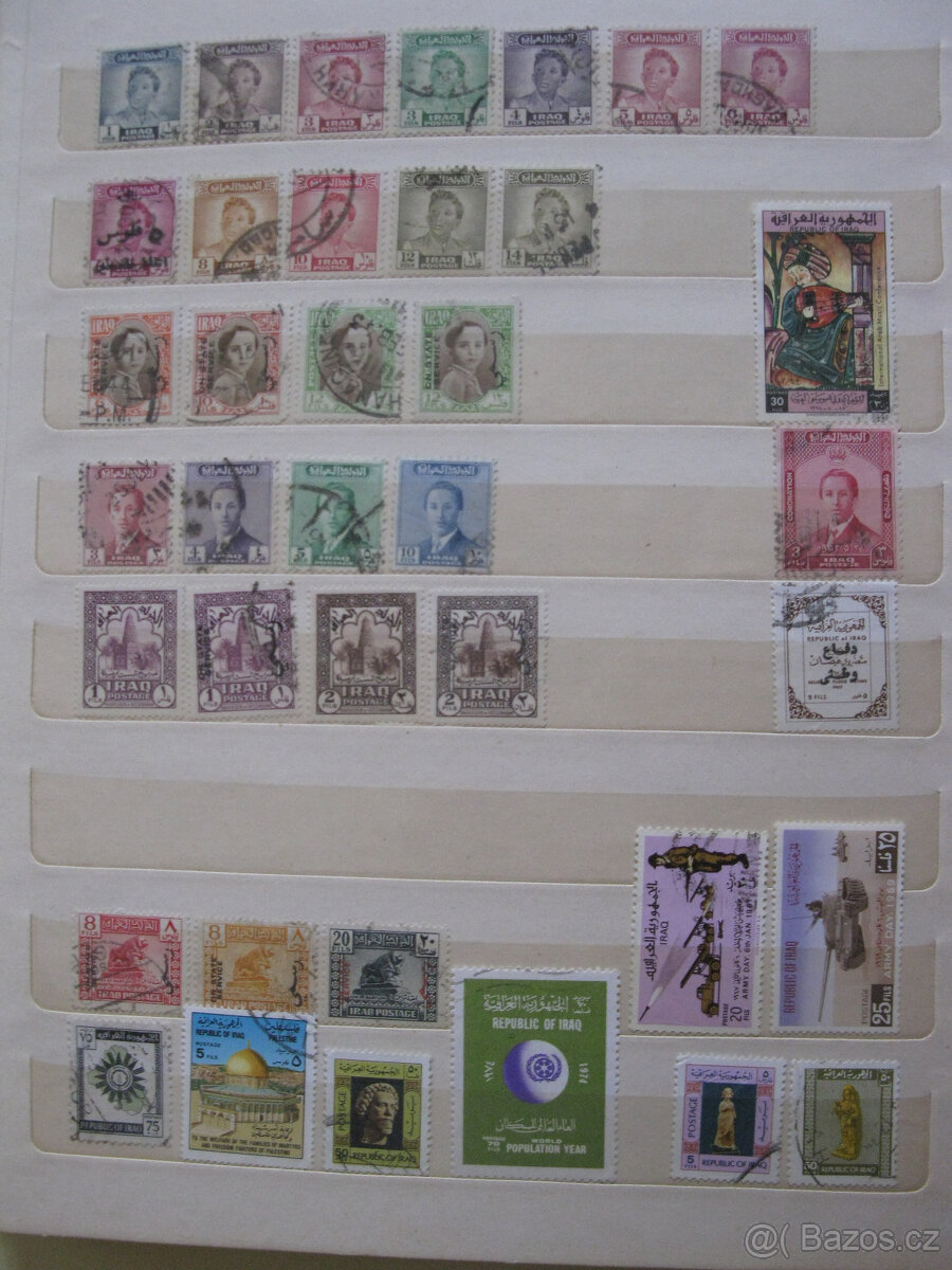 Album známky Afrika , Pérové desky s listy Slovensko . - 15