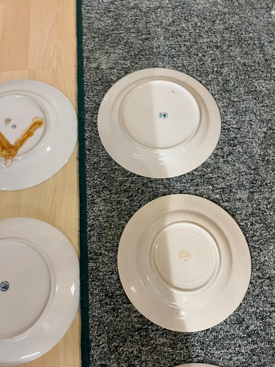 Různé staré talíře na výstavu nebo doplnění setu - 15