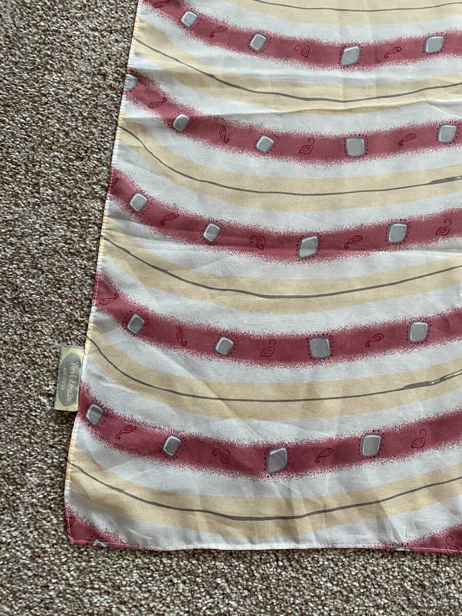 Nový velký dámský značkový šátek Port Louis - 160 x 120 cm - 15