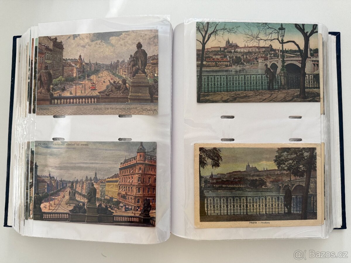 Album historických pohlednic Praha a okolí (cca 244 ks) - 15