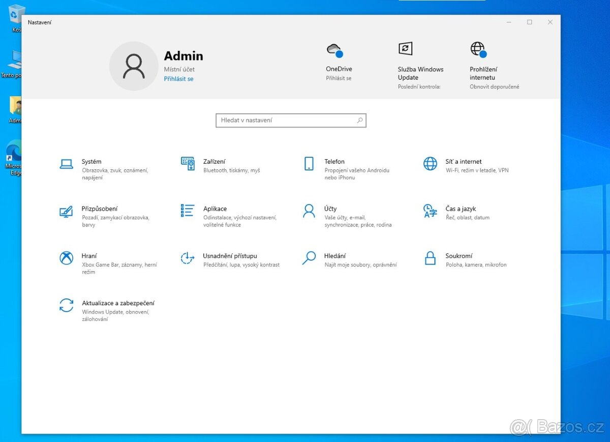Počítač Lenovo ThinkCentre E73 Intel i3 3,5GHz - 15