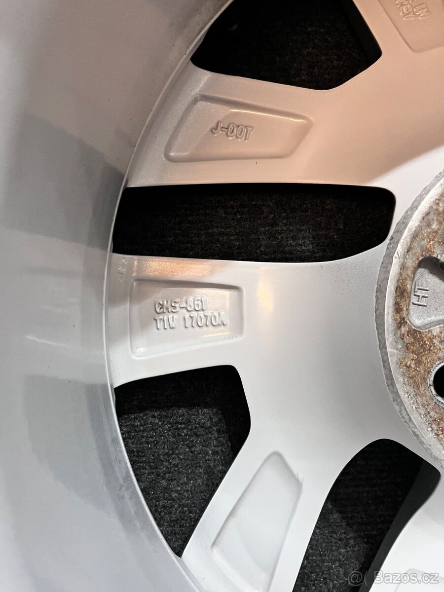 5x114,3 R17 Honda CRV originál Alu disky - TOP STAV - 15