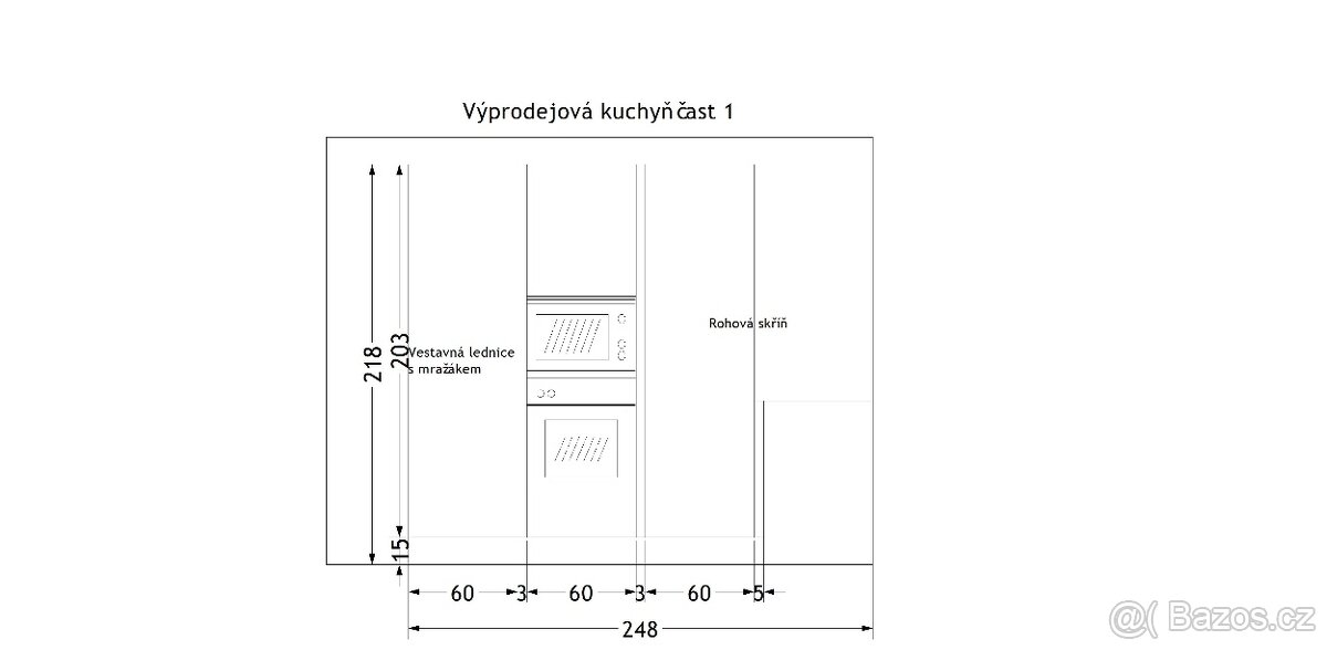 Sykora výprodejová kuchynská linka ze studia - 15