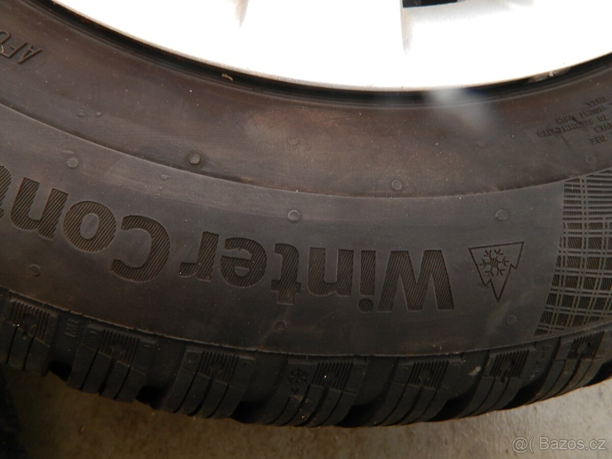 5x120+zimní pneu Continental 9mm R15 - 15