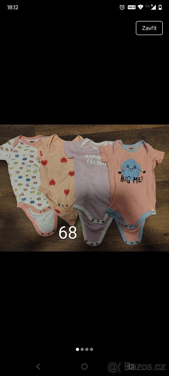 Predám mix oblečenia 68 - 15