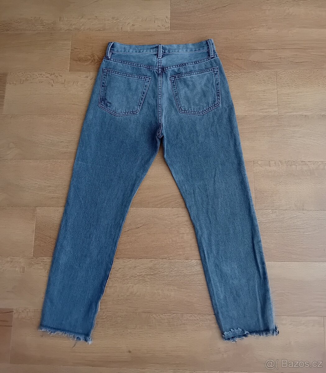 Frame dámské luxusní džíny ke kotníkům vel. S/M - 15