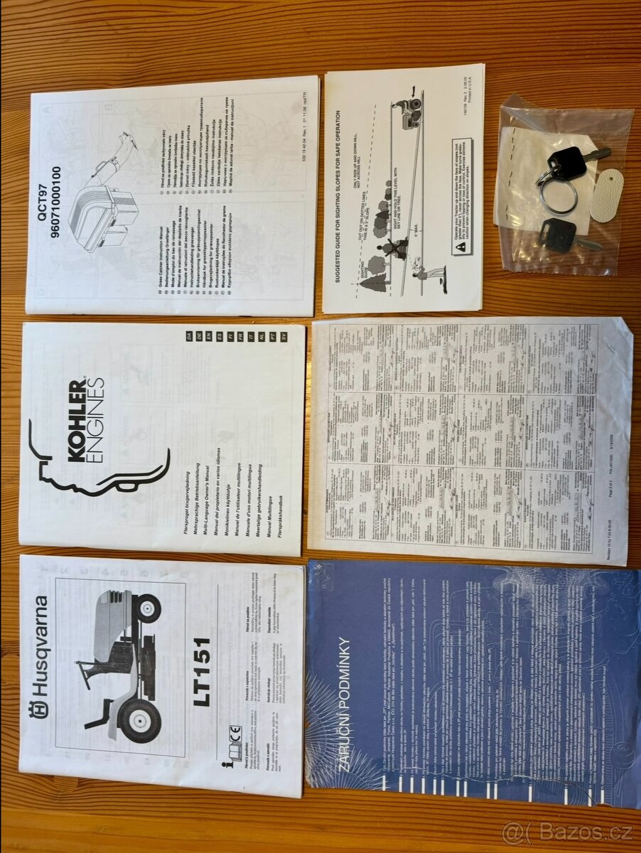 Zahradní traktor Husqvarna Lt 151 - 15