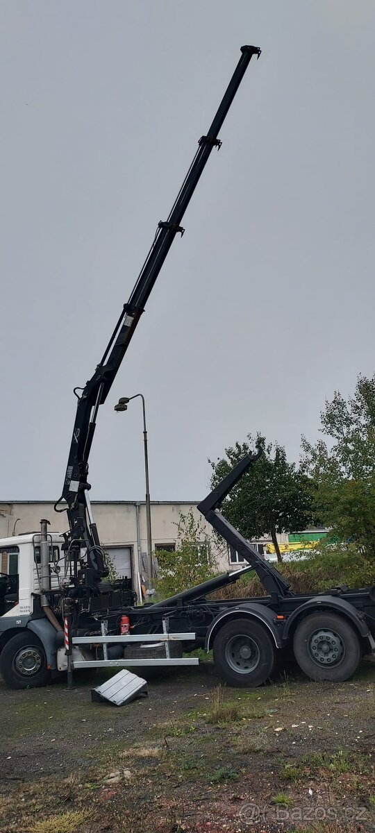 Nosič kontejnerů MAN F2000 TYP 26 314 s jeřábem - 15