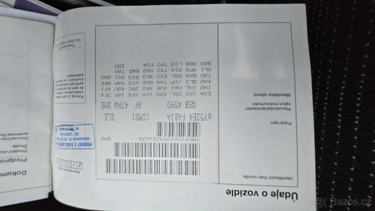 ŠKODA FABIA KOMBI 1.2HTP ELEGANCE 1MAJITEL - 15