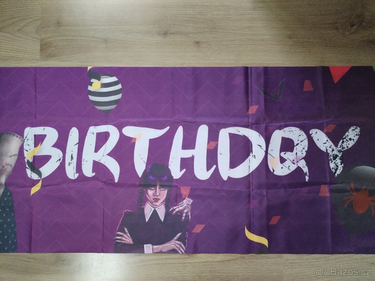Wednesday výzdoba narozeninová - 15