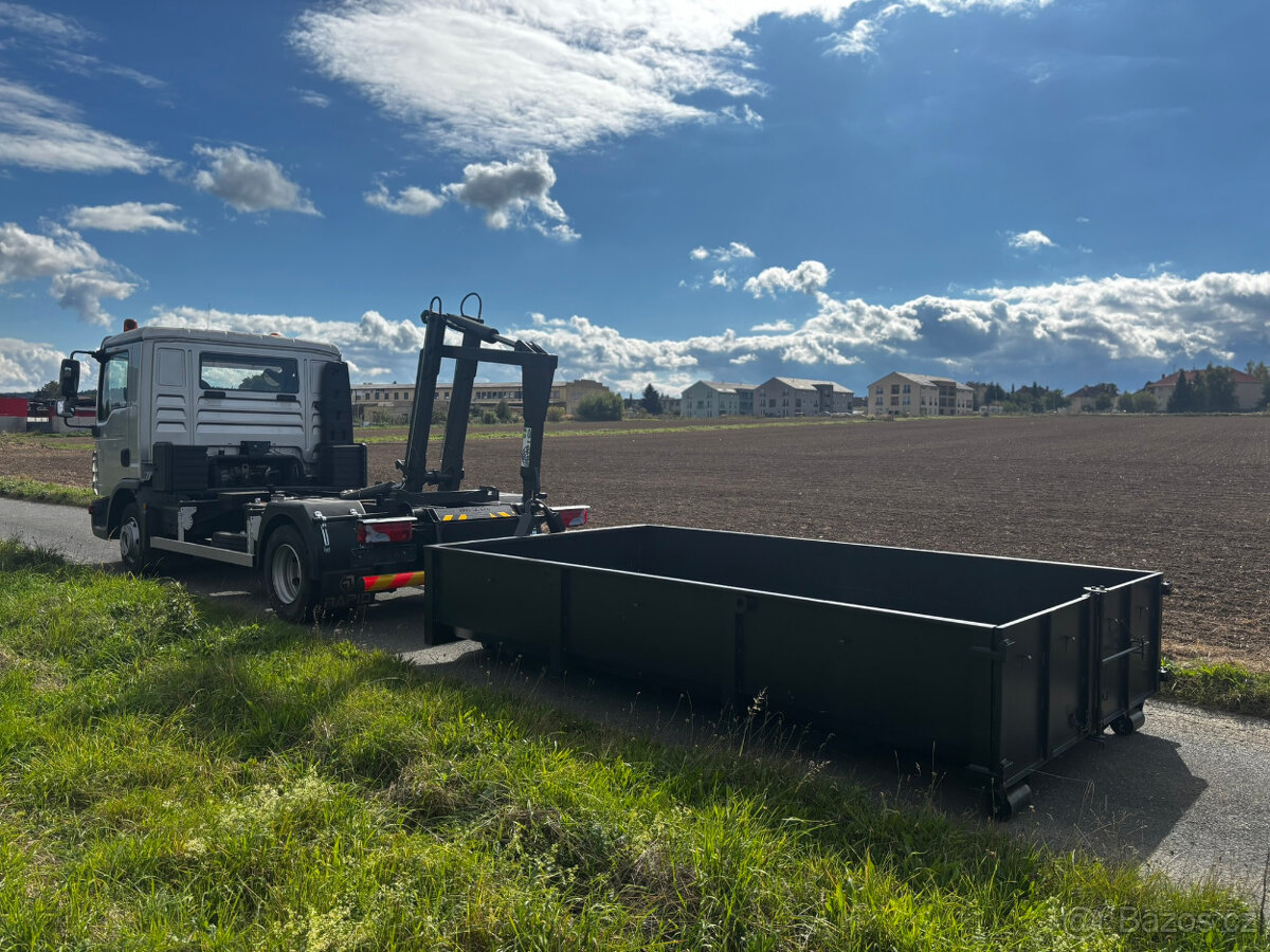 MAN TGL 7.180, Nosič kontejnerů 5 tun, Jako nové - 15