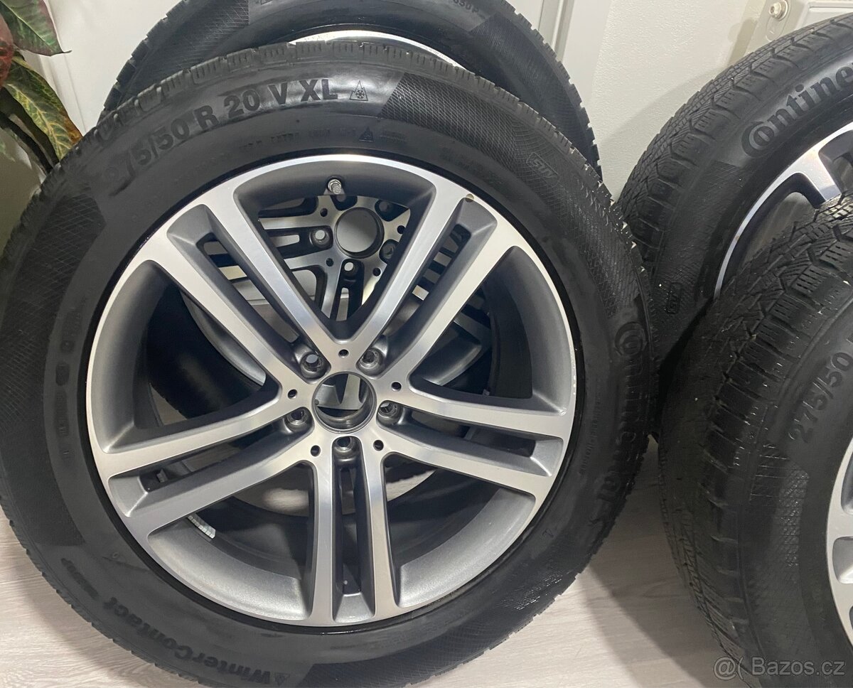 Sada kol Mercedes zimní pneu 275/50 r20 - 15