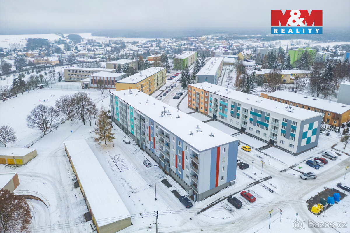 Pronájem bytu 2+1, 58 m², Kaznějov, ul. Školní - 15