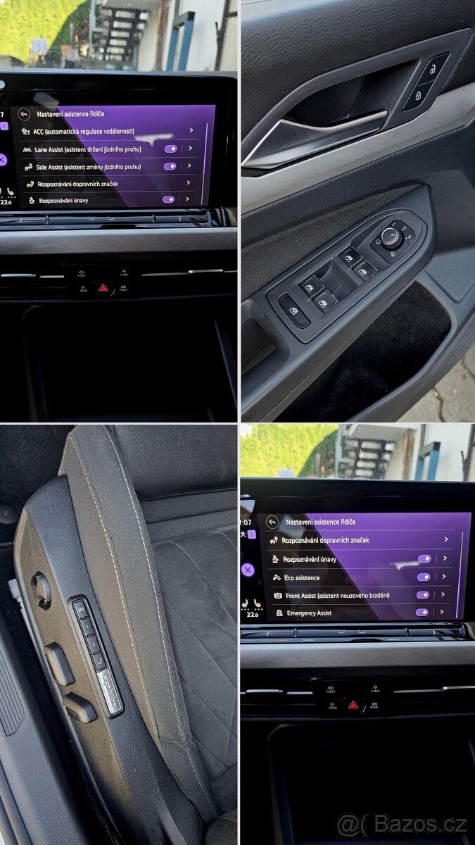 Vw Golf 8 2.0tdi 150ps, 1.maj, servis VW, super stav, záruka - 15