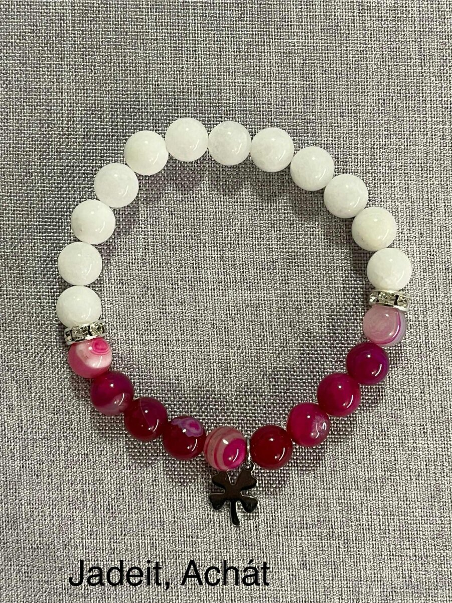 Náramky z minerálních kamenů - 15