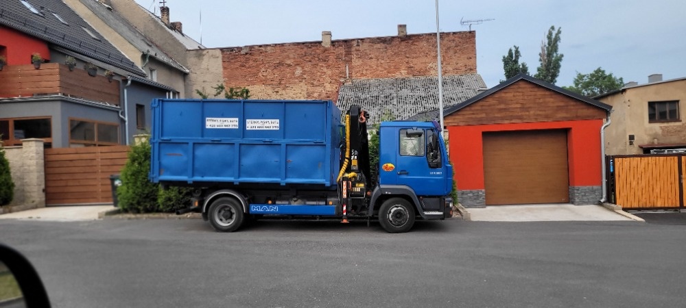 Kontejnery pronájem, autodoprava, zemní práce,hydr. ruka. - 15