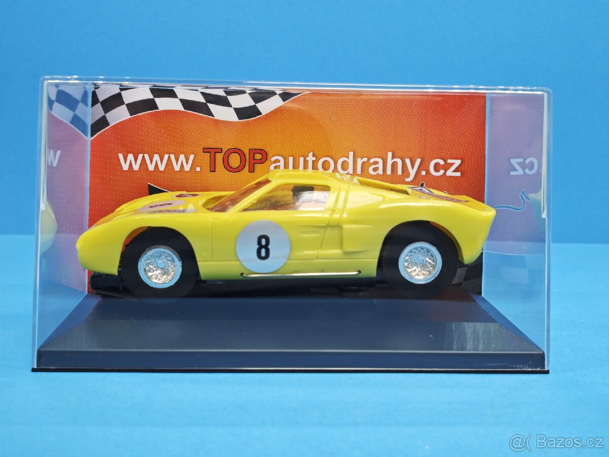 Repasované retro autíčka Ites autodráha - 15