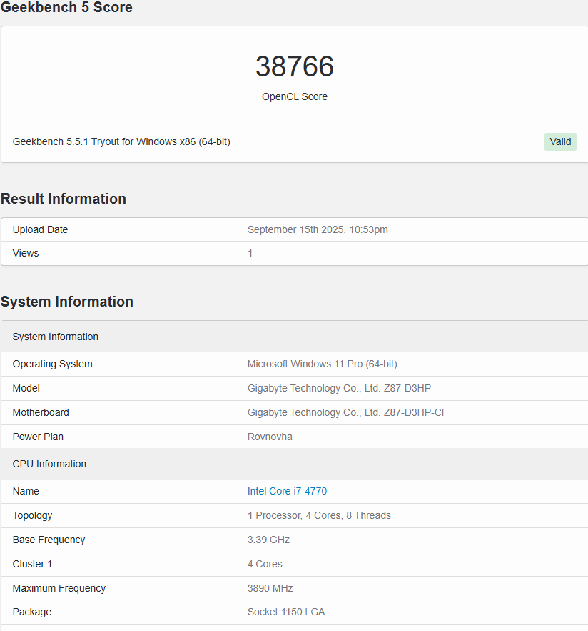 PRODÁNO Intel i7 4770 , RX 570 4GB, 16GB RAM DDR3, 256GB SSD - 15