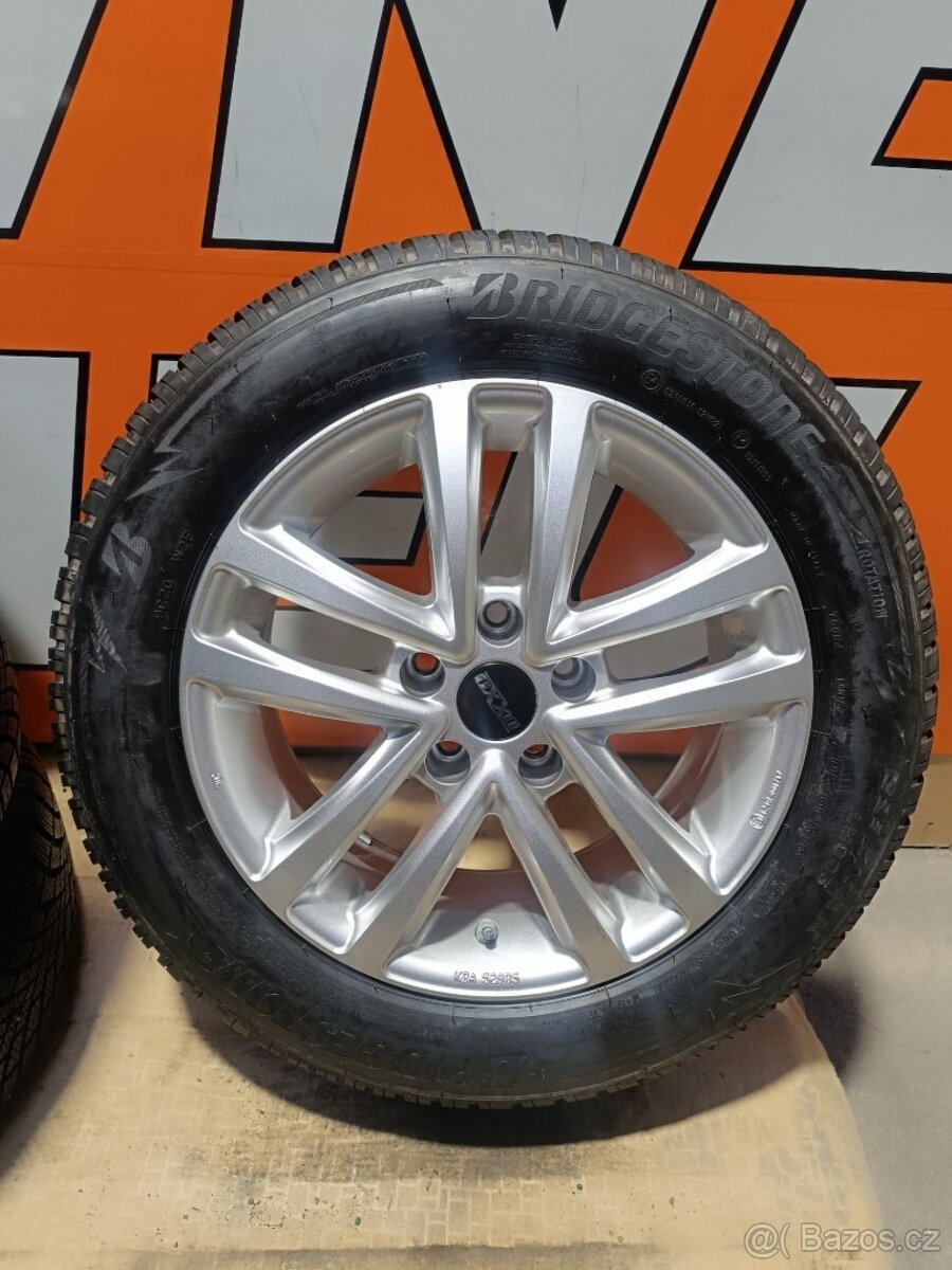ALU kola Oxxo, 6,5x16'' 5x112+zimní pneu 205/60R16 - 15