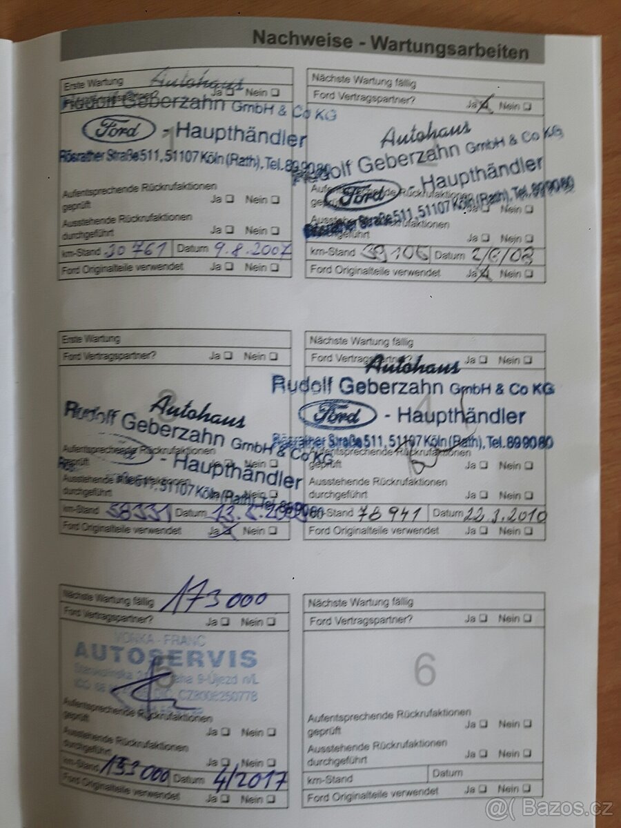 Ford S-MAX 2.0i 107Kw Titanium ,odp. DPH, 7 míst - 15