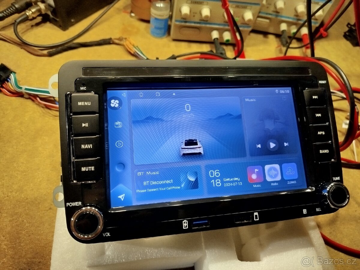 Autorádio pro VW, Škoda, Seat jako Columbus android carplay - 15